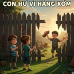 HÌNH CON HƯ VÌ HÀNG XÓM